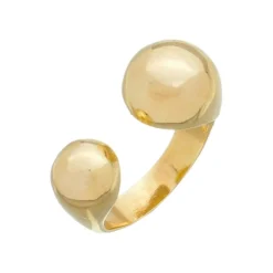 Anel Ajustável Lika Folheado a Ouro 18k