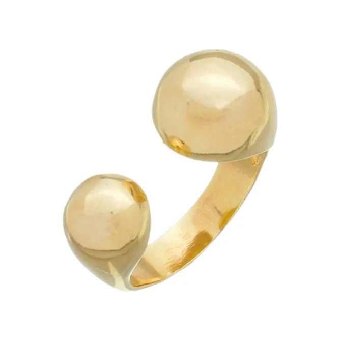 Anel Ajustável Lika Folheado a Ouro 18k