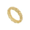 Anel Mia Zircônias Folheado a Ouro 18k