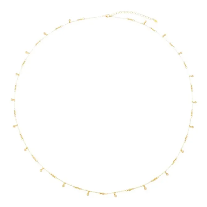 Belly Chain Piuka Lola Zircônias Folheado a Ouro 18k