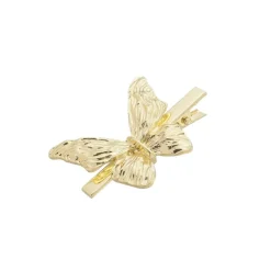 Bico de Pato Vintage Borboleta Dourado