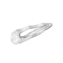 Bico de Pato Vintage Oval Vazado Prata