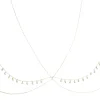 Body Chain Gipsy Mini Zircônias Folheado a Ouro 18k