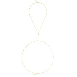 Body Chain Piuka Rachel Zircônias Folheada a Ouro 18k