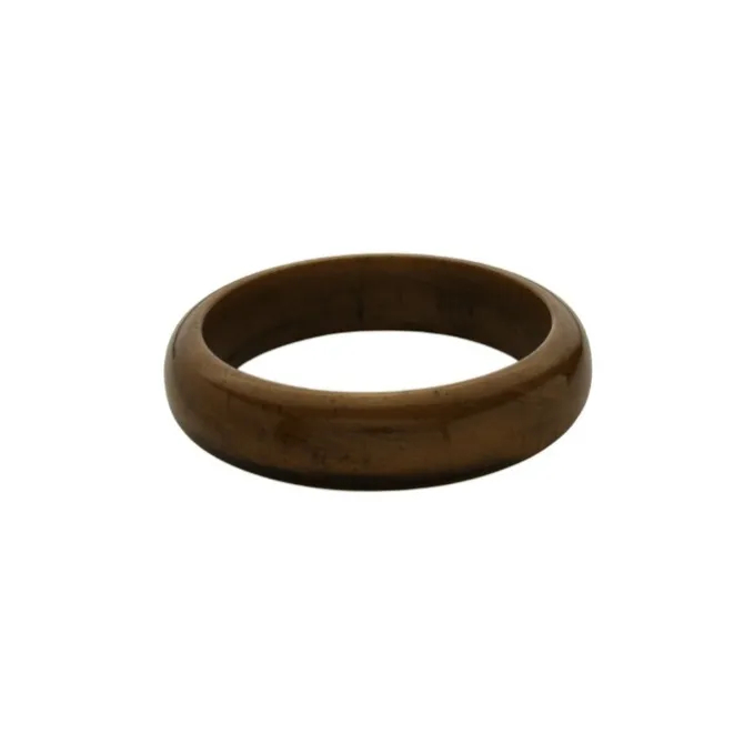 Bracelete Acrílico Fino Maitê Marrom