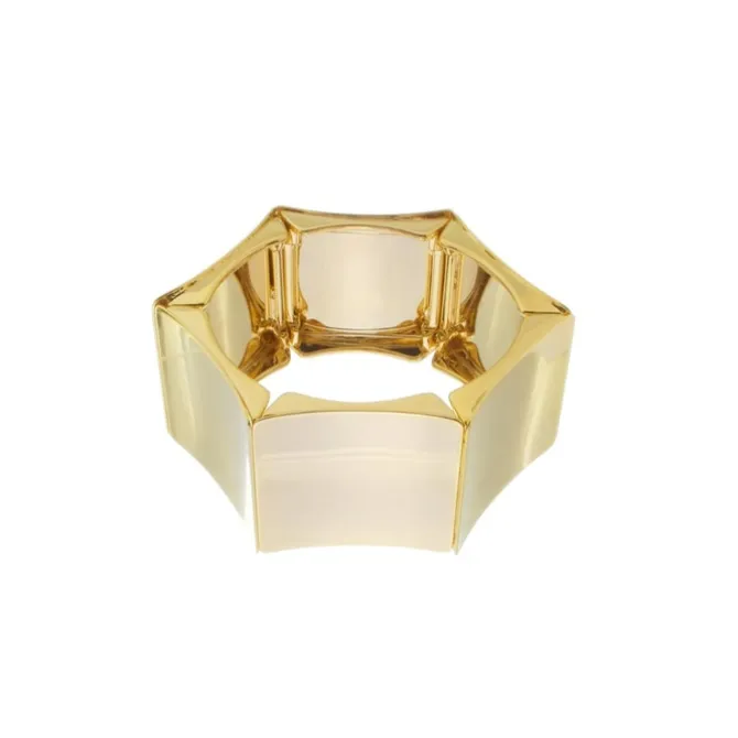 Bracelete Diana Geométrico Dourado
