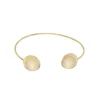 Bracelete Natália Fio Bola Folheado a Ouro 18k