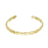 Bracelete Rebeca Trançado Folheado a Ouro 18k Piuka