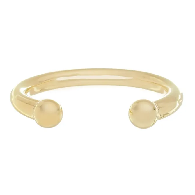 Bracelete Tubo Nicole Folheado a Ouro 18k