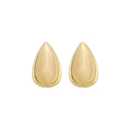 Brinco Drika Gota Folheado a Ouro 18k