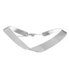 Choker Clarissa Metal Prata