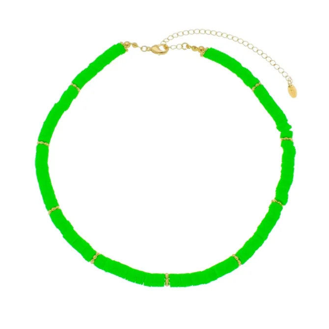 Choker Mari Fimos Verde