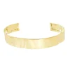 Choker Metal Amassado Folheada a Ouro 18k Kristy