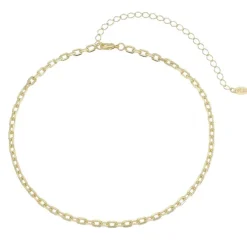 Choker Mini Elos Folheada a Ouro 18k Dua