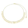 Choker Mini Medalhas Folheada a Ouro 18k Laika
