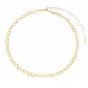 Choker Piuka Frida Elos Groumet Folheado a Ouro 18k