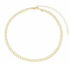 Choker Piuka Frida Elos Groumet Folheado a Ouro 18k