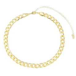 Choker Piuka Raiza Elos Grumet Folheada a Ouro 18k