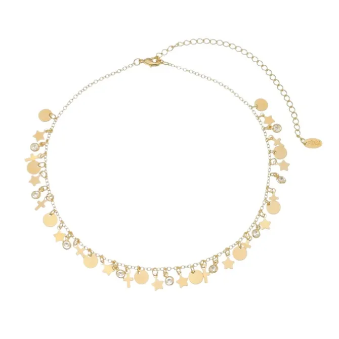 Choker Piuka Soul Folheado a Ouro 18k