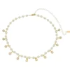 Choker Pérolas Zircônias Folheada a Ouro 18k Nah