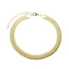 Choker Serena Malha Relógio Folheada a Ouro 18k