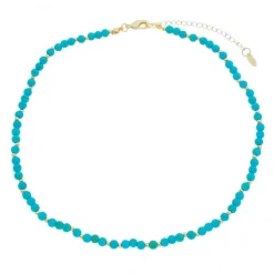 Choker Yasmin Howlita Turquesa