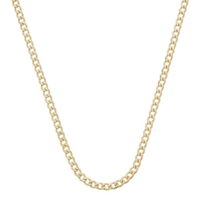 Colar Elos Kelly Folheado a Ouro 18k