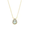 Colar Maria Fernanda Gota Zircônia Acqua Folheado a Ouro 18k