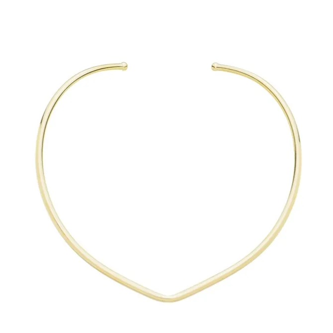 Gargantilha Ava Folheada a Ouro 18k
