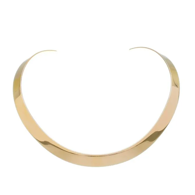 Gargantilha Kira Folheada a Ouro 18k