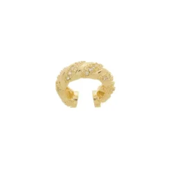 Piercing de Encaixe Mia Zircônias Folheado a Ouro 18k