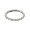 Piercing de Furo Piuka Naya Argola Segmento 8mm Prata