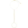 Pulseira de Mão Jamile Pontos de Luz Folheada a Ouro 18k