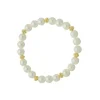 Pulseira de Pérolas Victória Metal Folheada a Ouro 18k
