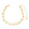 Pulseira Folheada a Ouro 18k Elos Natália