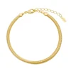 Pulseira Folheada a Ouro 18k Malha Metal Fina Fernanda
